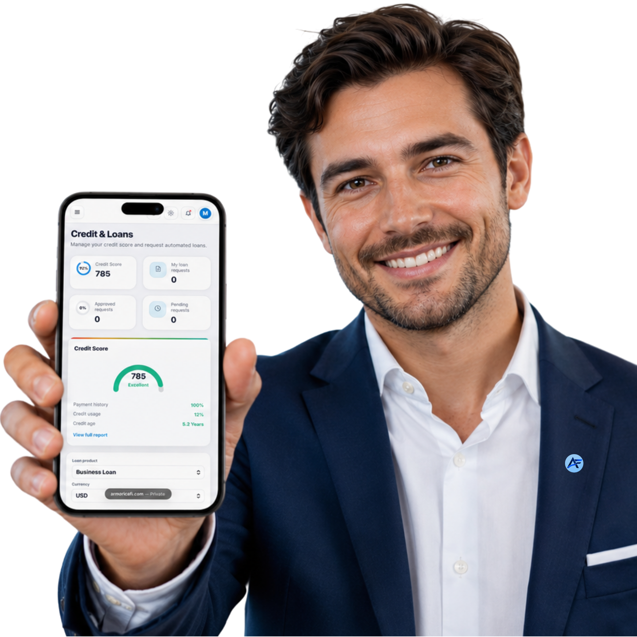 A clear interface to follow your services